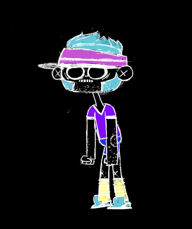 Fondo negro LR