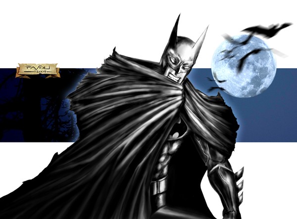 The Batman in Photoshop