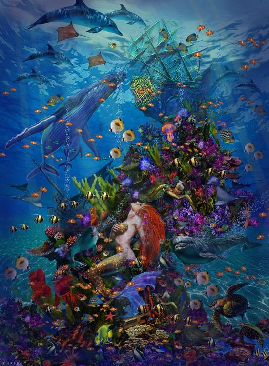 Mermaid Treasure Ship Version 2