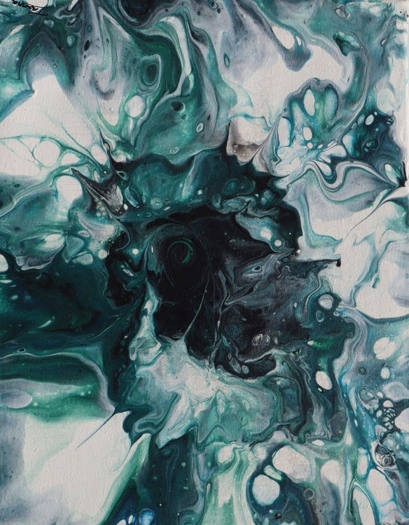 Blue vortex