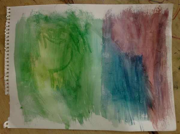 DRY water colour brush
