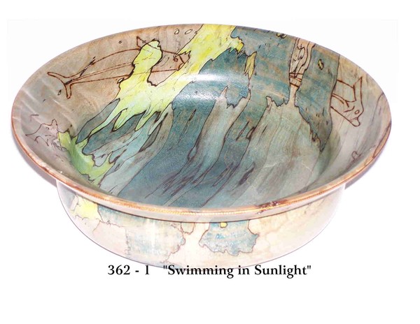 362  Swimming in sunlight - SOLD