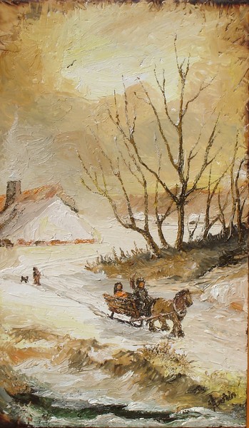 Walking in snow