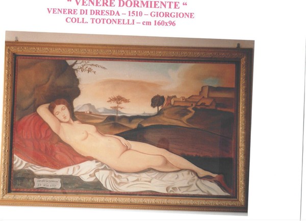 Venere dormiente -Giorgione