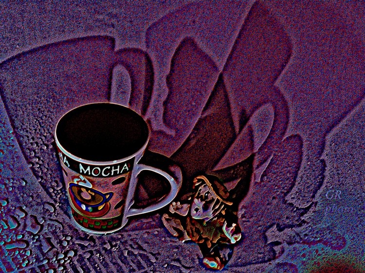 Mocha abstract