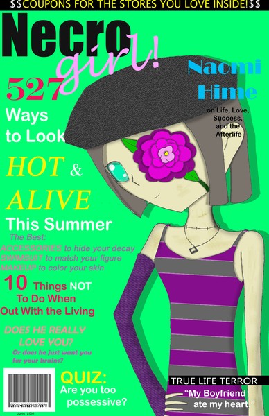 Necro Girl Magazine Cover
