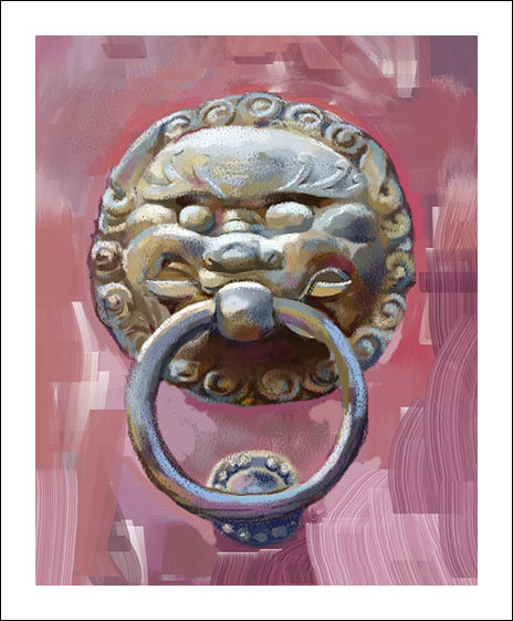 Chinese Door