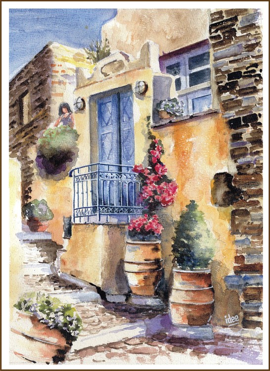 Step-alley in Greece