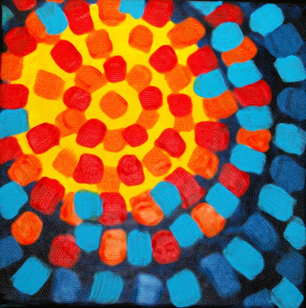 exploding sun