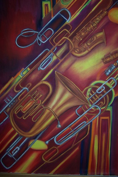 Tuba slides to connecting reeds