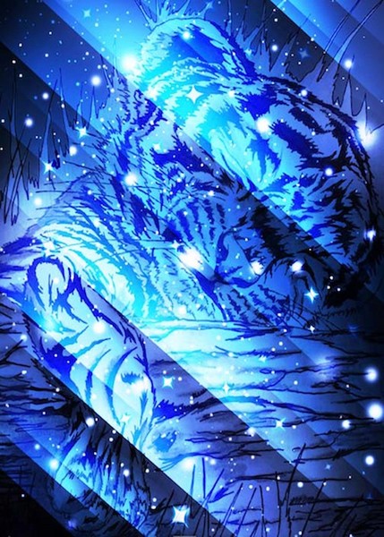 starry baby tiger
