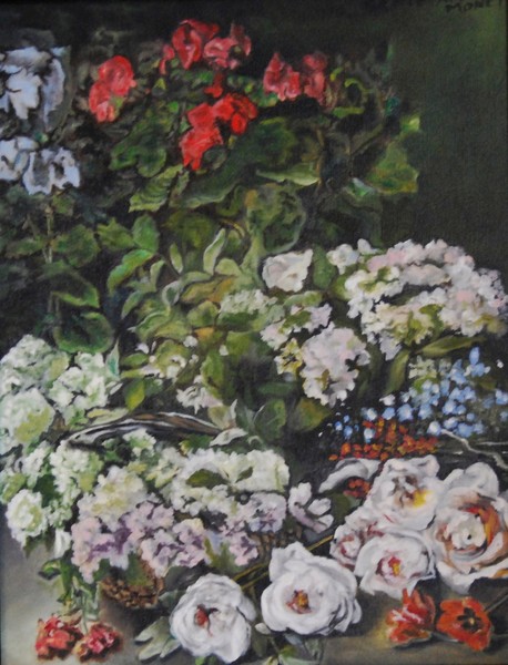 Spring Bouquet aft. C. Monet  -  SOLD