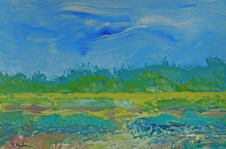 Bright scenery