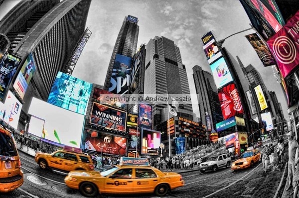 New York ,  Times Square, digital print