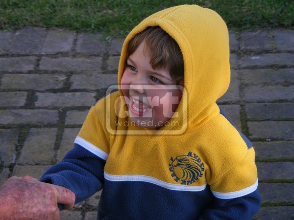 Happy little boy