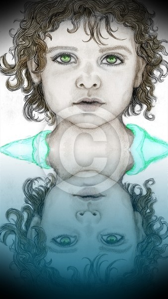 Looking into a reflection