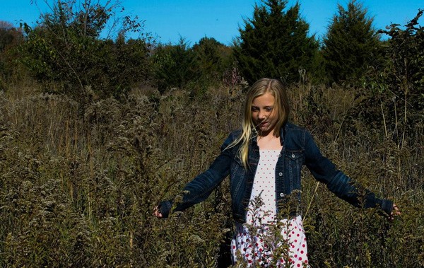 Child in field