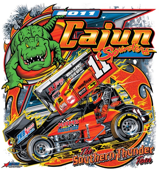 2011 cajun sprinters front
