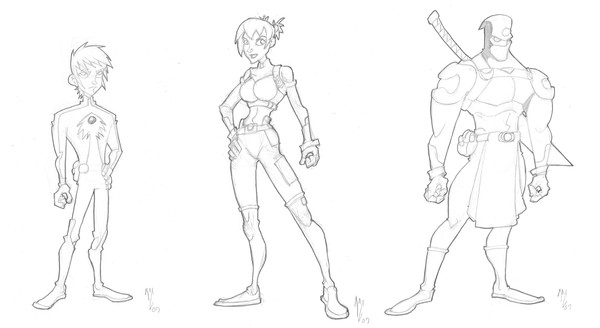 Designs for my sketchbook for 08