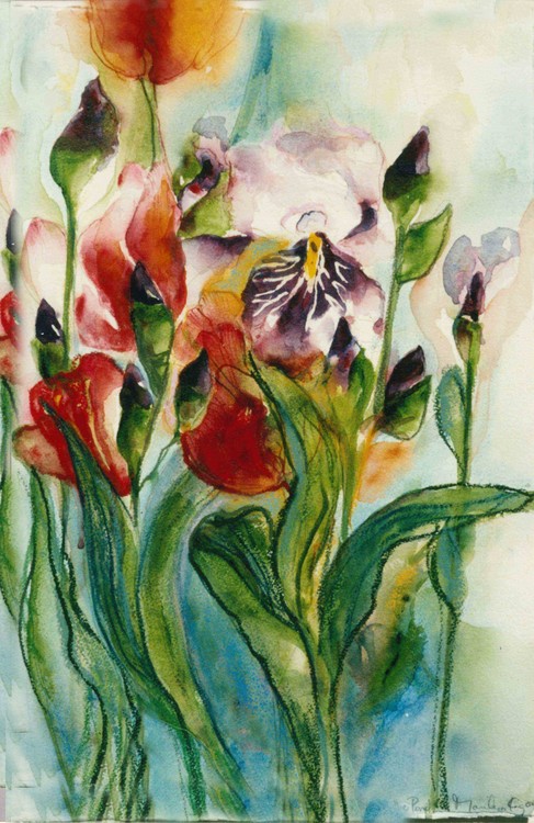 Iris bouquet