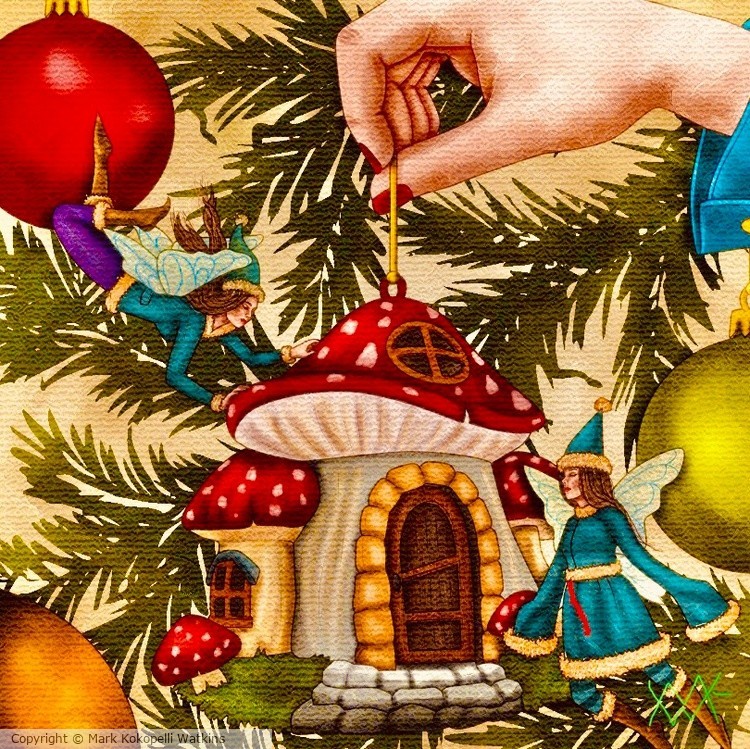 “Christmas Faeries,” ©2022