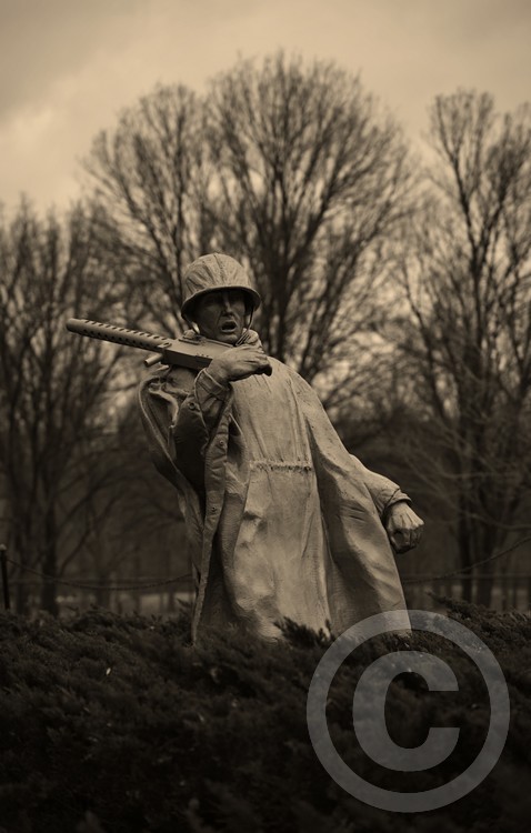 Korean War Statue