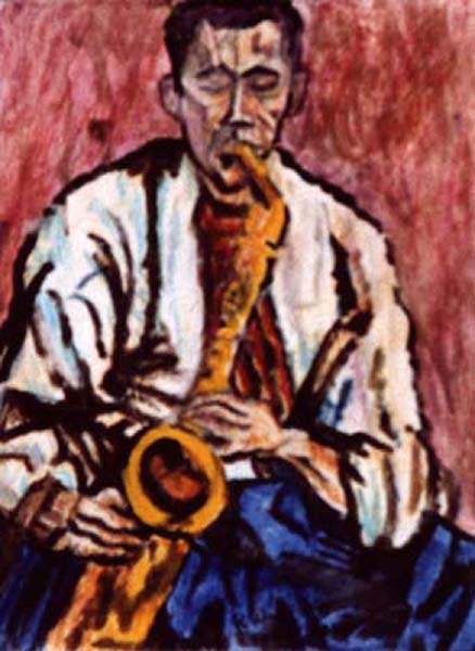 The Saxophone Player