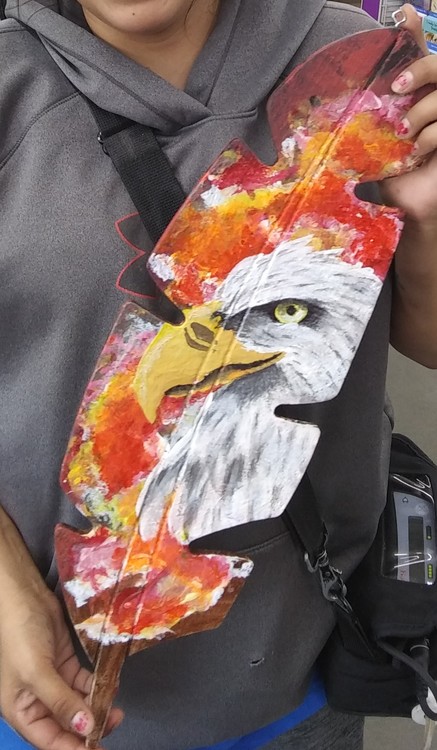 Eagle feathers