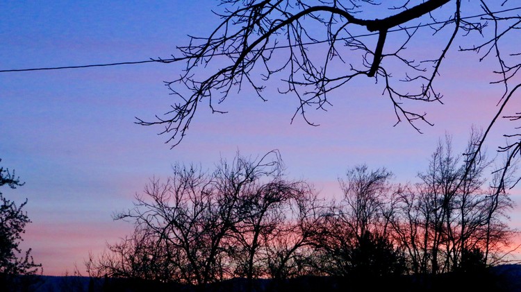 Sunset in Ashland