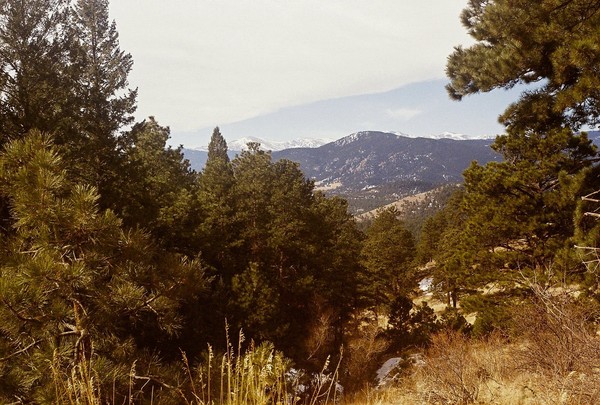 Mt. Evans in the distance