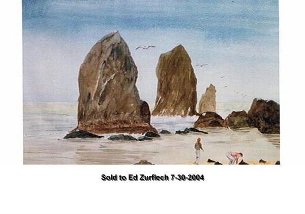 Rocks at the Oregon Coast