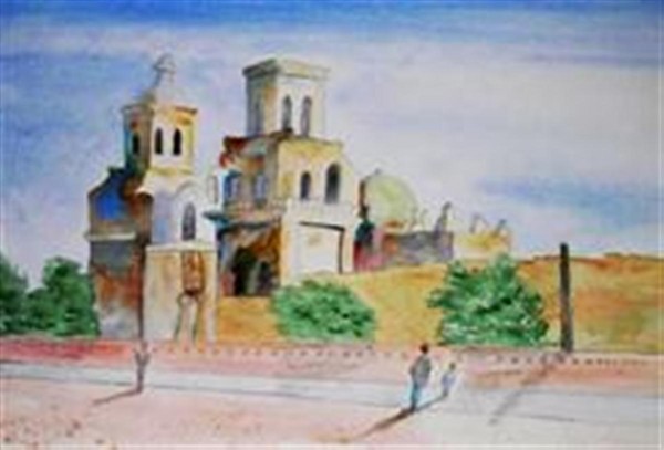 Mission At San Xavier nr Tucscon AZ