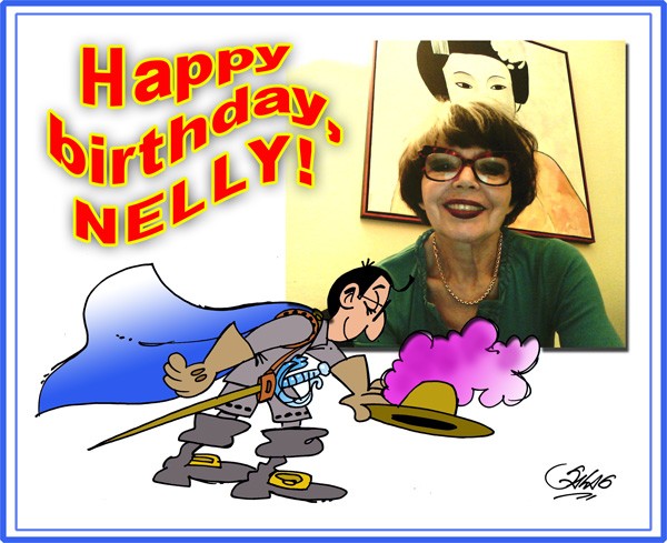 Happy birthday, Nelly! :-)