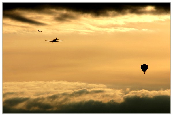 Flying...