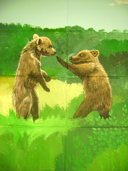 Bon Accord Community School Mural-Cubs