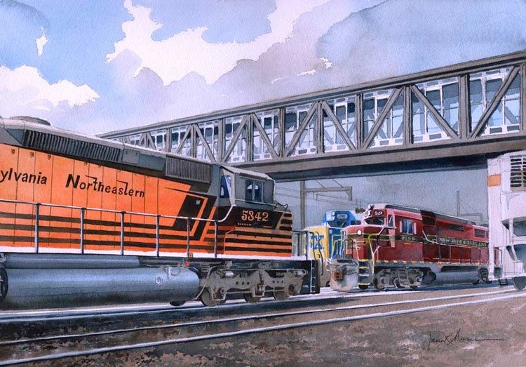 One Day at the Lansdale Rail Yard