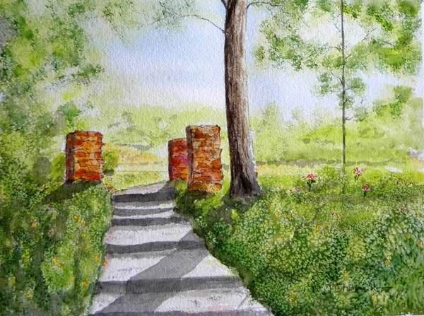 Steps to where?