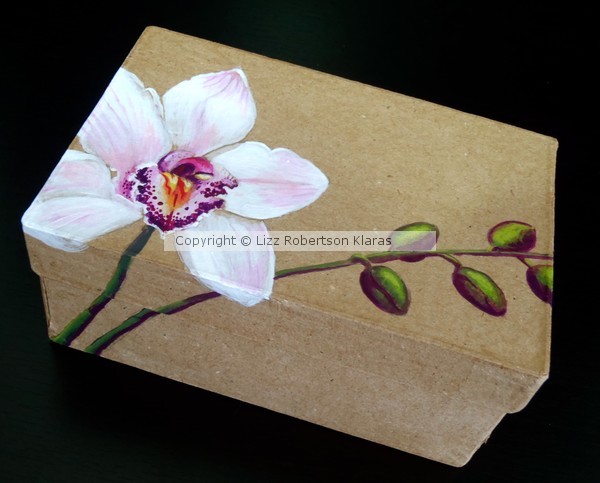 Orchid Jewelry/Keepsake Box