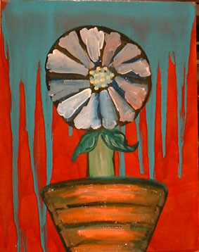 flower in a pot