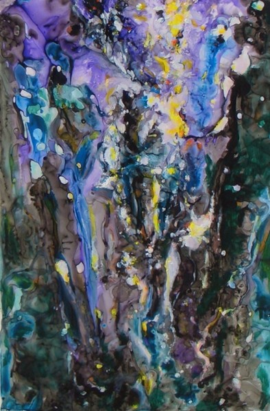 Cascading Purple
