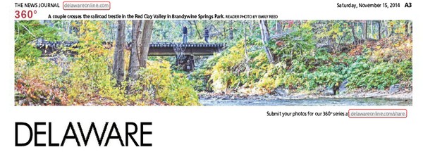 203rd News Journal Panorama-Walking the Trestle