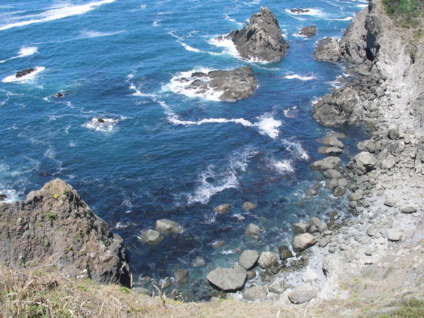 the cliff