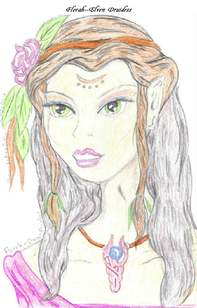 Florah-Elven Druidess