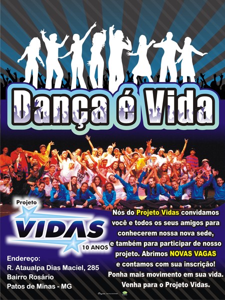 Cartaz Projeto Vidas