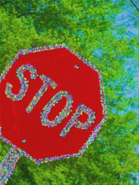 Stop digital needlepoint...