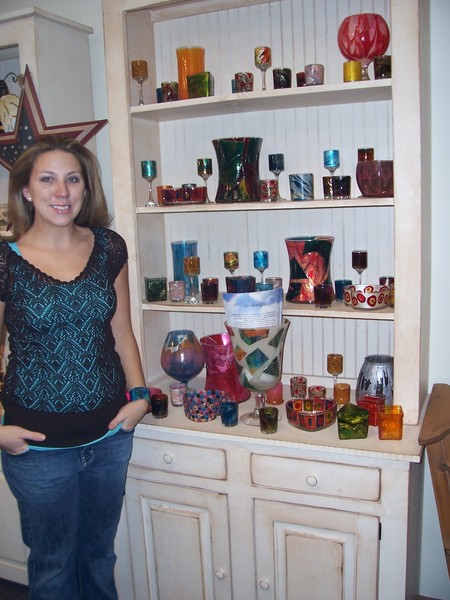 me at the Cottonwood Candle Store