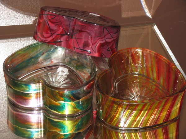 Valentine's  Heart Dishes