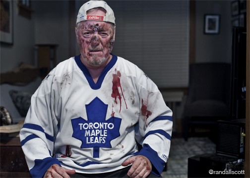 LEAF FAN AFTER A BARROOM FIGHT