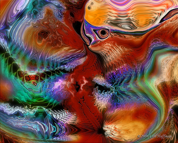 Parrot Dreams of Kissing a Fish