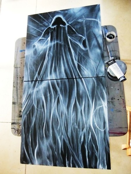 The Reaper double canvas